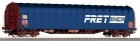 66306 Roco Flat car with retractable canvas hood